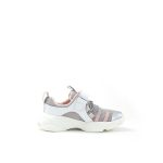 FD Pink/White Jogging Shoes for Kids