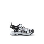 FD Grey/ Black Sandals for Kids