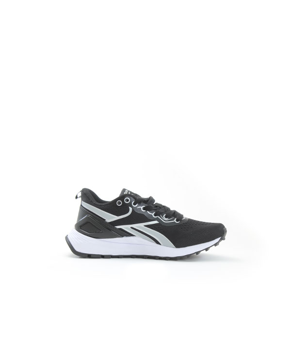 RB Black and white running shoes for men/women