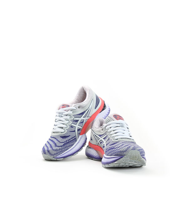 AS Grey/ blue running shoes for women-1