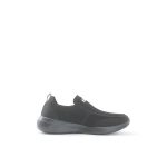 SKC black walking with memory foam shoes for Men