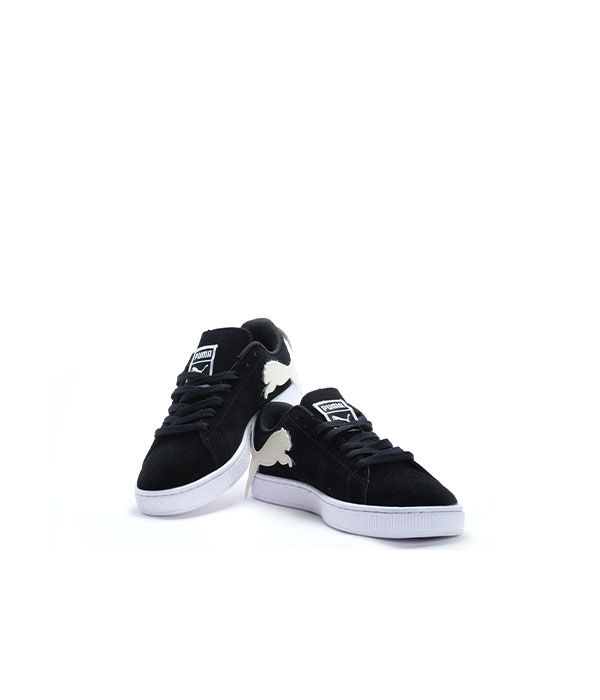 PM Sneakers Suede Black Casual Shoes for Men-2