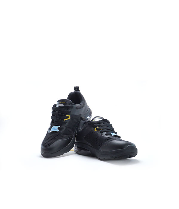 SKC Archfit Black Walking Shoes for Women (3)
