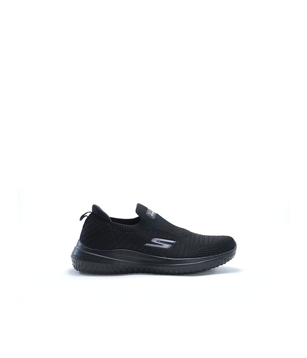 SKC Go Walk Aircool Memory Foam Walk Black Shoes for Men