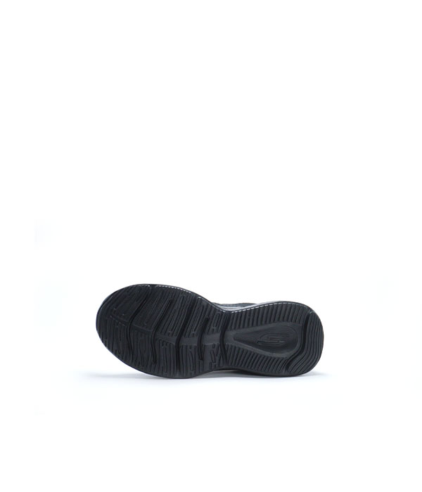 SKC Lite Air cooled Memory Foam Walk Black Shoes for Men-2