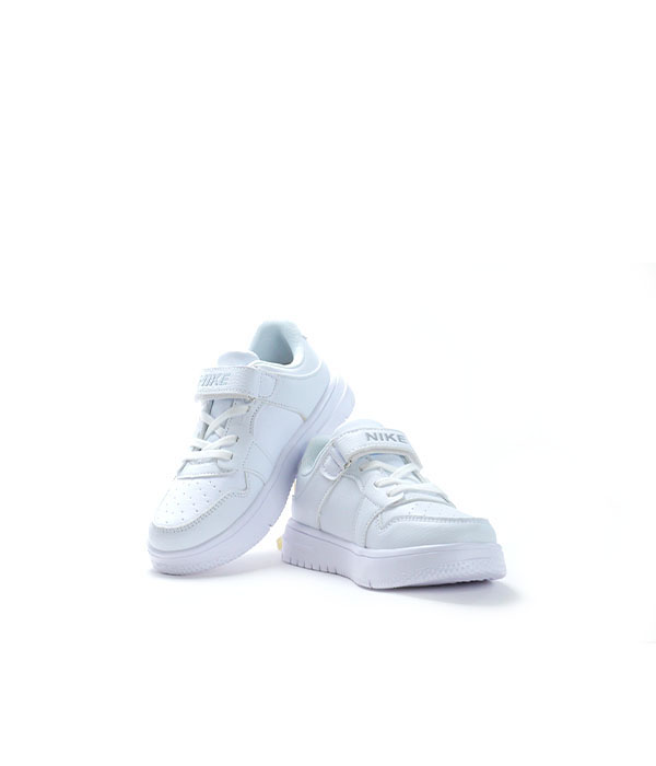 NK Air White Running shoes for Kids-1