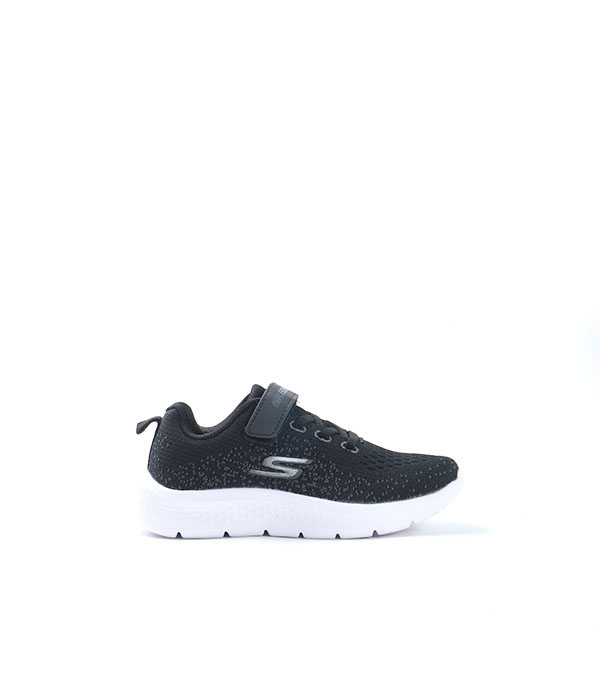SKC Air Cooled Memory foamed Black Running shoes for Kids